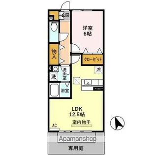 GRACIA(グラシア)【1階】の間取り