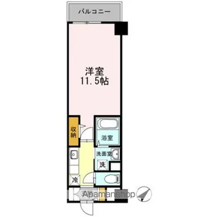 HILL FLAT OSAKI【1階】の間取り
