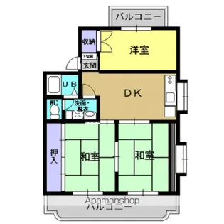 エスポワール福永【2階】の間取り
