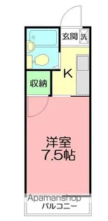 コーポアルファー【2階】の間取り