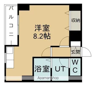 ヴィアーレ堤【3階】の間取り