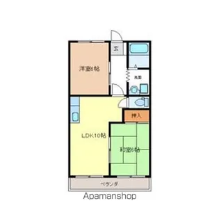メゾン静【4-C号室】の間取り