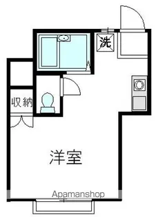 ルシェール浜田山【203号室】の間取り