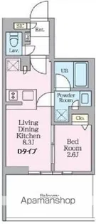 クレストコート東陽町【10階】の間取り