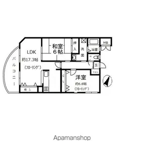 Ecoregalo【3階】の間取り