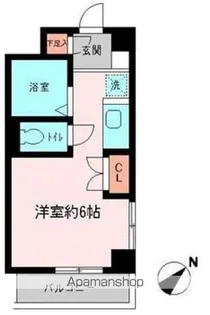 スカイヒルズ尾山台【3階】の間取り