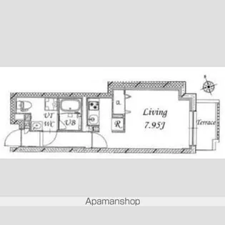 ザハウス祐天寺【1階】の間取り