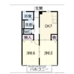 SPRUCE【2階】の間取り