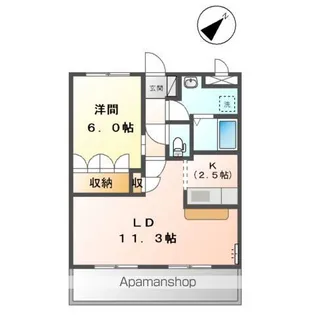 K’S GARDEN(ケーズガーデン)【3階】の間取り