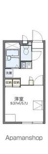 レオパレスパストラル【204号室】の間取り