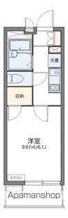 レオパレスタツミハウス【2階】の間取り