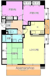 バルミー弥生【404号室】の間取り