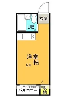 ヴィクトリアハイツ牧野【2階】の間取り