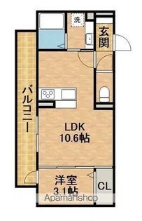 D−HILLS元浜【2階】の間取り