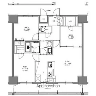 S-RESIDENCE高岳ardent【11階】の間取り