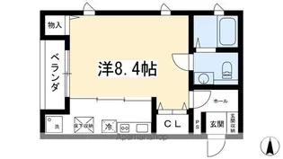 WEAVING HOUSE山城【101号室号室】の間取り
