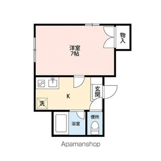 COMMON東幸町【2階】の間取り