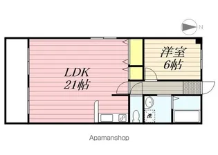 リアライズ山下町【8階】の間取り