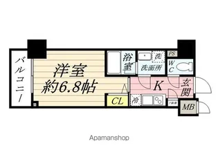 ZOOM横濱EAST【4階】の間取り