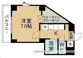 CCD萩野町【2階】の間取り