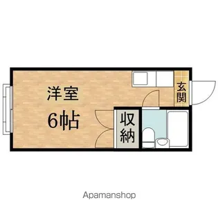 スカイハイツ土方【2階】の間取り