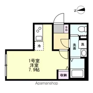 ベイルームルナ橋本【2階】の間取り