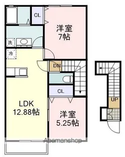 MアイランドII【202号室】の間取り