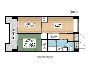 福岡県北九州市八幡西区瀬板2丁目【マンション】の間取り