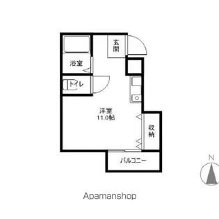 サンフォーレⅡ【1階】の間取り