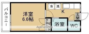 コーポオオツキ【202★号室】の間取り