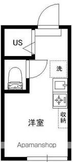 アークスハウス【202号室】の間取り
