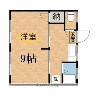 シーグレイス東中野【1階】の間取り