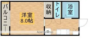 ウィズステージさくら【2階】の間取り