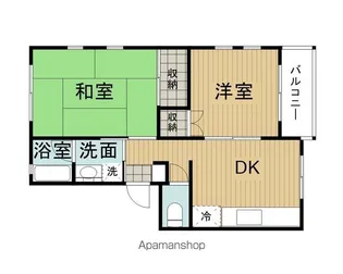 ルミエールS壱番館【1階】の間取り