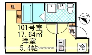 CK四ツ木【1階】の間取り