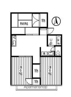 メゾンセジュールA【201号室】の間取り