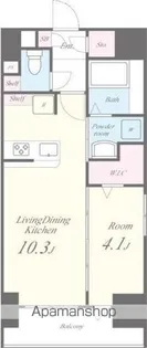 ROBUSTCOURT【4階】の間取り