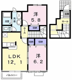 プリマベーラ【2階】の間取り