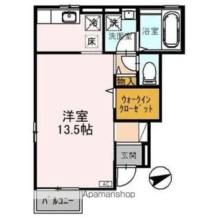 エルドラドK【1階】の間取り