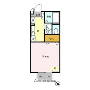 ヴォートル・サンテ【2階】の間取り