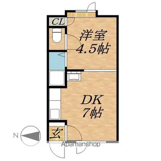 桜が丘西ハイツ【2階】の間取り