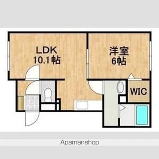 フォレストフォートⅠ【301.号室】の間取り
