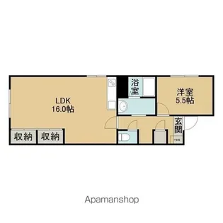 M クレール【1階】の間取り