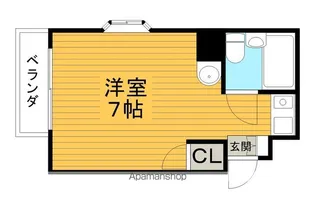 カルム西緑丘【4階】の間取り