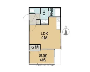 プレシェルト南円山【3階】の間取り