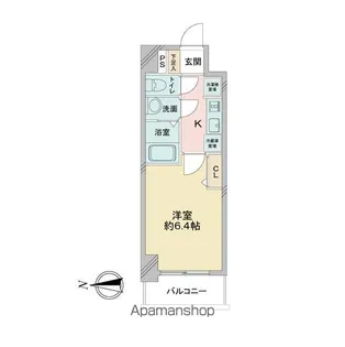 アステリ鶴舞ディオ【1503号室】の間取り