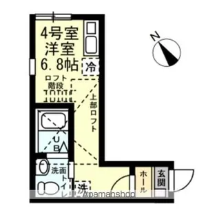 IQテラス横浜戸塚【2階】の間取り
