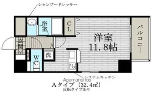 アーバネス淀川【711号室】の間取り