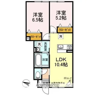 エパティーク【1階】の間取り
