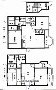 アルモニーB【1階】の間取り